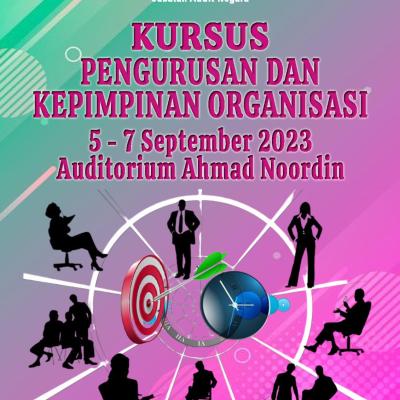 Kursus Pengurusan dan Kepimpinan Organisasi - September 2023