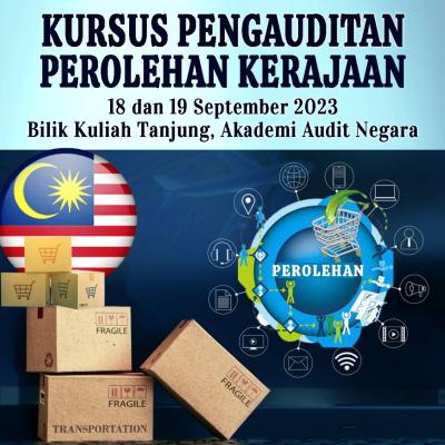 Kursus Pengauditan Perolehan Kerajaan  - 18 & 19 September 2023