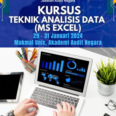 Kursus Teknik Analisis Data (MS Excel) Januari 2024