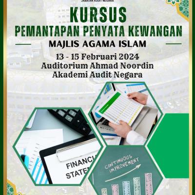 Kursus Pemantapan Penyata Kewangan Majlis Agama Islam