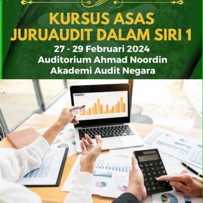 Kursus Asas Juruaudit Dalam Siri 1