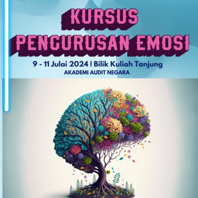 Kursus Pengurusan Emosi Julai 2024