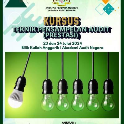 Kursus Teknik Persampelan Audit (Prestasi)