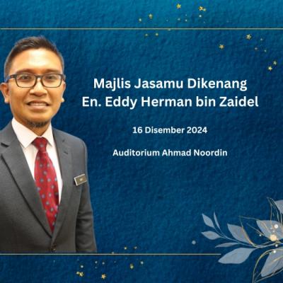 Majlis Jasamu Dikenang - En. Eddy Herman bin Zaidel