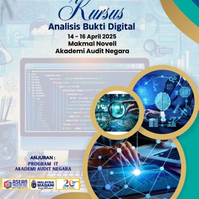 Kursus Analisis Bukti Digital - 14 - 16 April 2025