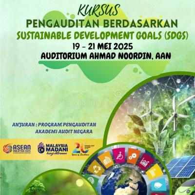 Kursus Pengauditan Berdasarkan Sustainable Development Goals (SDGS) - 19 - 21 Mei 2025