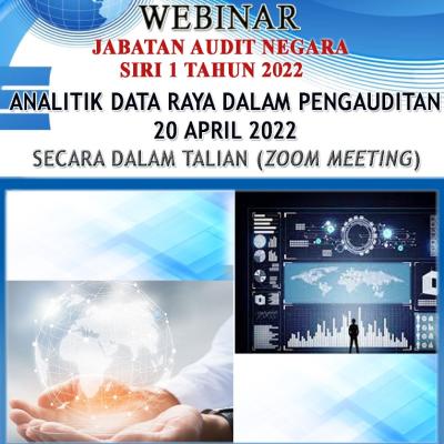 Webinar JAN Siri 1/2022 : Analitik Data Raya Dalam Pengauditan