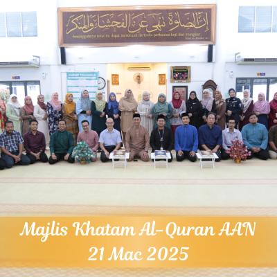 Majlis Khatam Al-Quran - KESKAAN 2025