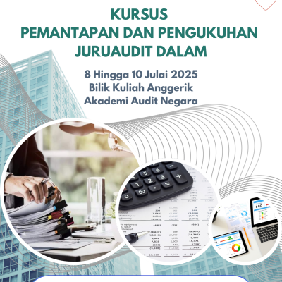 Kursus Pemantapan Dan Pengukuhan Juruaudit Dalam - Julai 2025