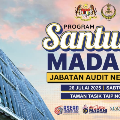 PROGRAM SANTUNI MADANI JABATAN AUDIT NEGARA 2025 DI TAMAN TASIK TAIPING
