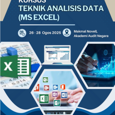 KURSUS TEKNIK ANALISIS DATA (MS EXCEL) | 26 - 28 OGOS 2025
