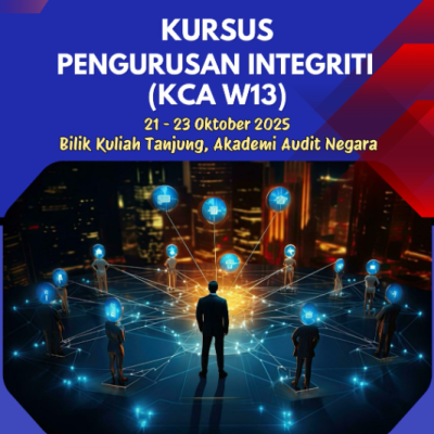 KURSUS PENGURUSAN INTERGRITI (KCA W13)