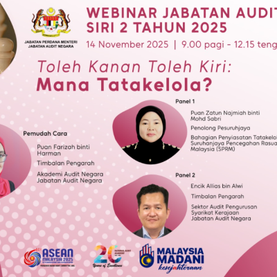 WEBINAR JABATAN AUDIT NEGARA SIRI 2 TAHUN 2025