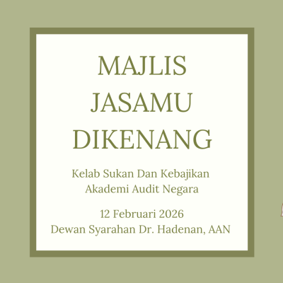MAJLIS JASAMU DIKENANG - PUAN MERIA BUNTI JALANI