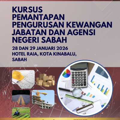KURSUS PEMANTAPAN PENGURUSAN KEWANGAN JABATAN DAN AGENSI NEGERI SABAH