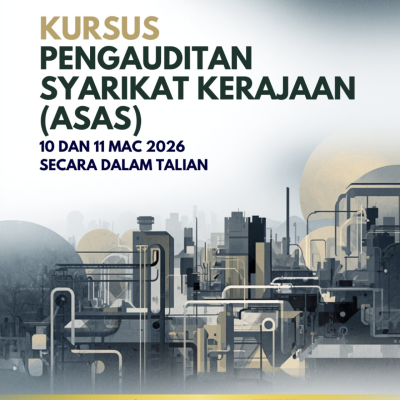 KURSUS PENGAUDITAN SYARIKAT KERAJAAN (ASAS) - secara online