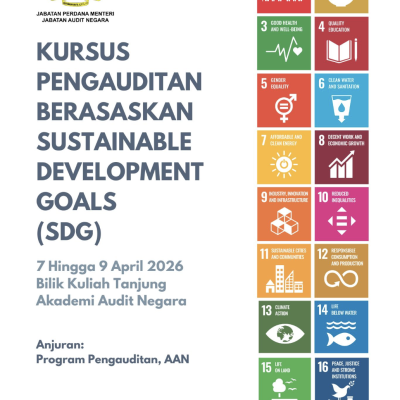 KURSUS PENGAUDITAN BERASASKAN SUSTAINABLE DEVELOPMENT GOALS (SDG) 7-9 APRIL 2026