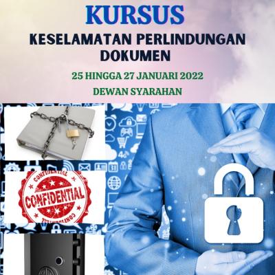 Kursus Keselamatan Perlindungan Dokumen